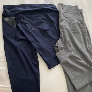 BUNDLE of 3 ASOS nwt maternity leggings and old navy Joggers
